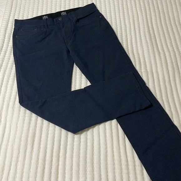 Men's Joseph Abbound Navy Stretch 5-Pocket Slim Fit Pants Size 34x32 - Picture 3 of 4